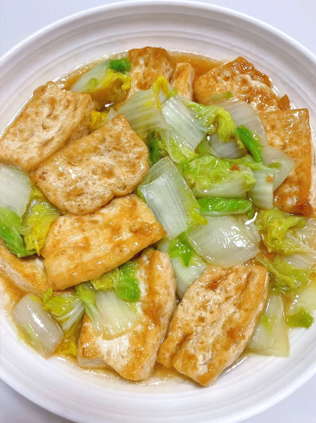 Help! Braised Tofu with Cabbage, So Easy You'll Cry, and So Delicious It's Explosive!