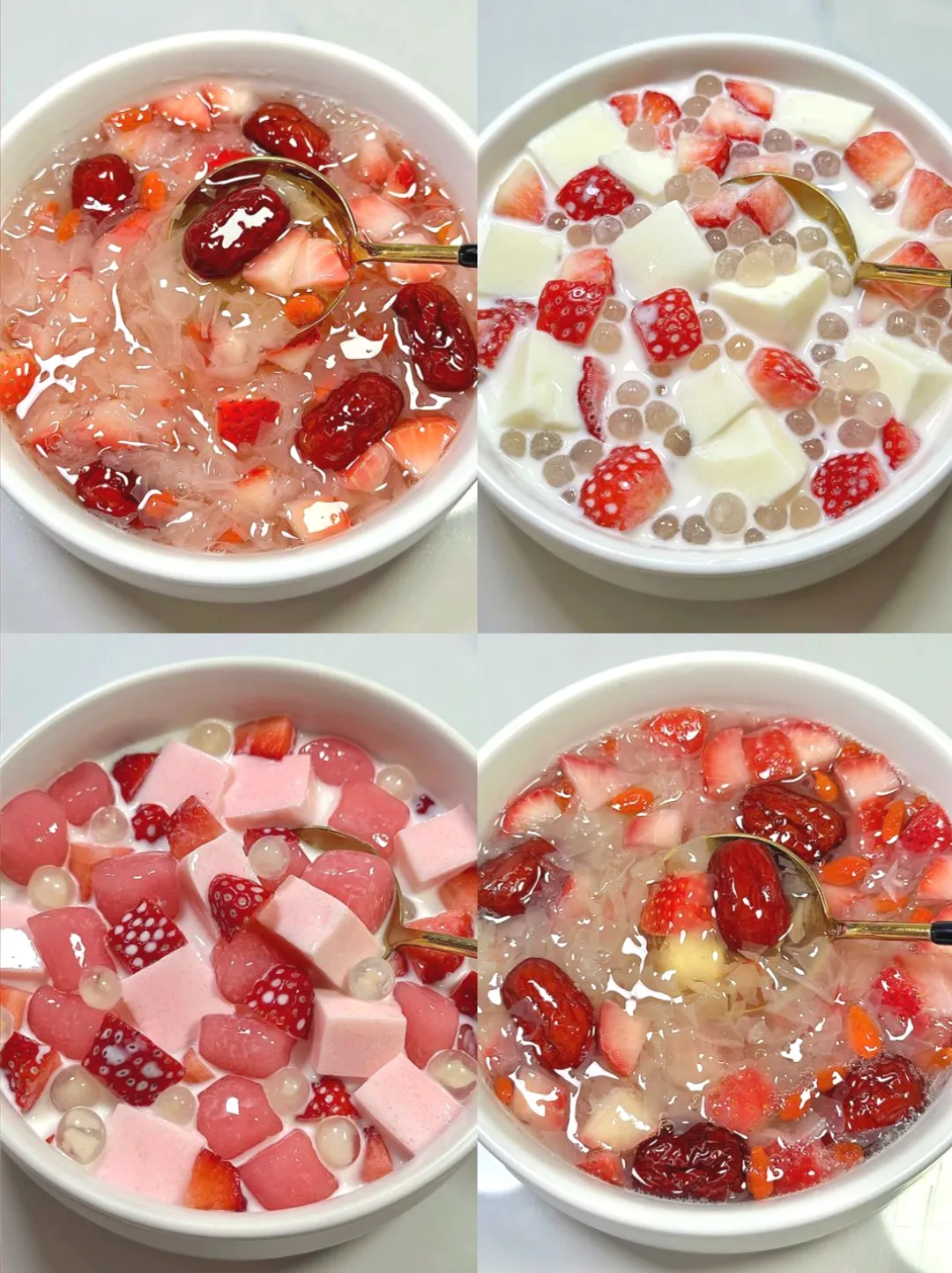 Must-Drink for Autumn and Winter! Four Strawberry Desserts to Make You Fall in Love with the Season!