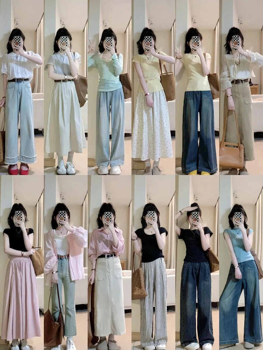 12 Outfits | Petite Summer Style that's Really K-Fashion!
