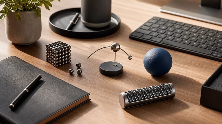 Best Desk Toys for Adults: 6 Office-Friendly Picks That Do Not Look Childish AI cover image