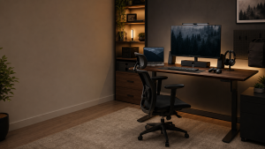 Best gaming desks for under $1000 cover image showing the solved outcome for the keyword in a practical editorial scene instead of a generic product collage