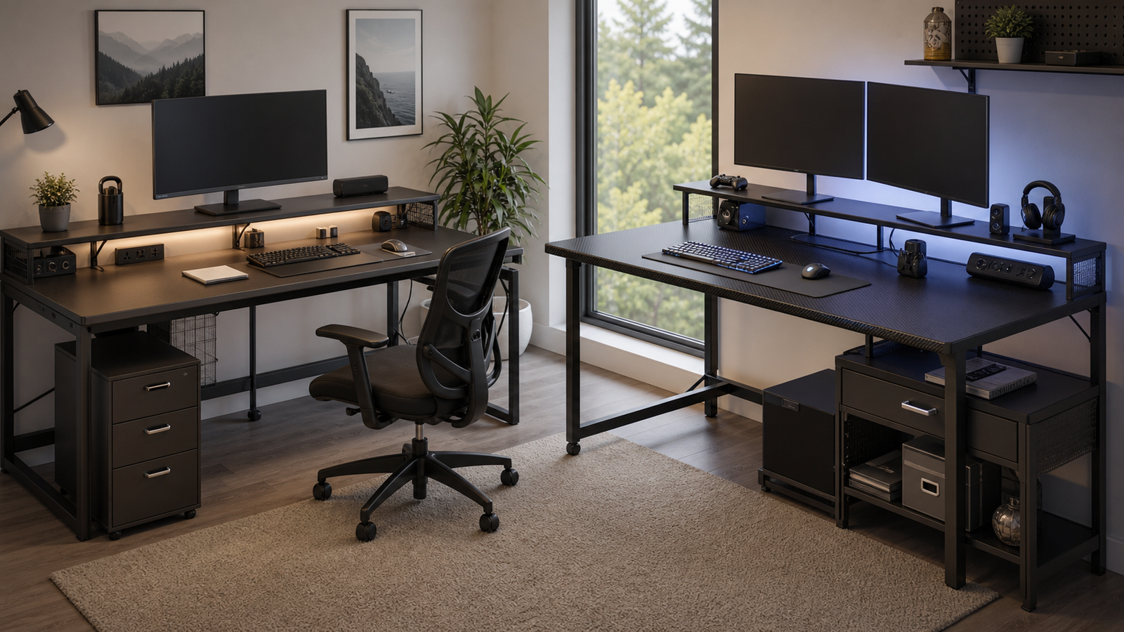 Gaming desks under $400 compared in practical home setups