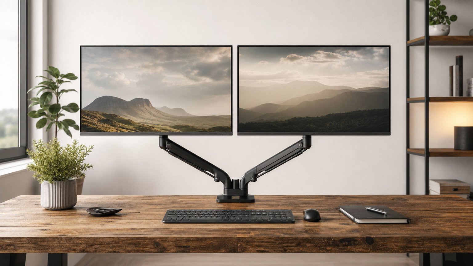 Best Dual Monitor Arms for Productive Two-Screen Home Office Setups