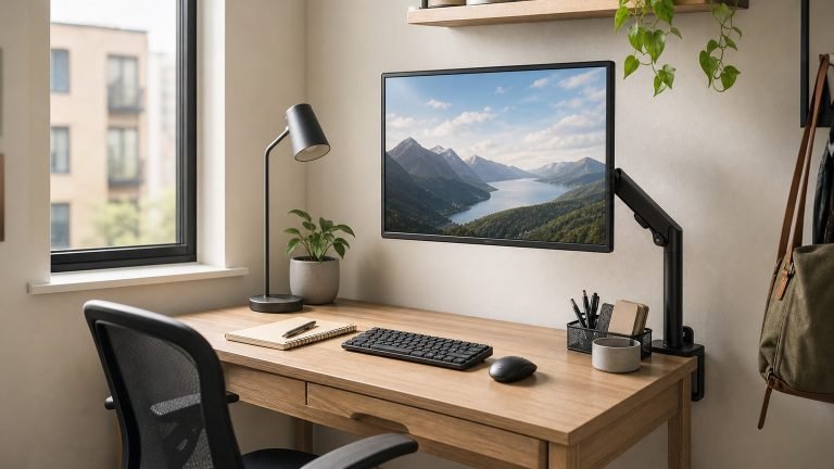 Best Monitor Arms for Small Desks That Need Every Inch of Space