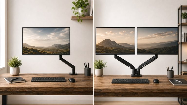 Single vs Dual Monitor Arm: Which One Should You Actually Buy?